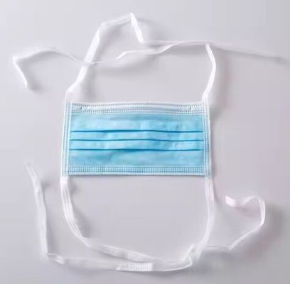 Mascarilla Quirrgica Facemasks 3 Ply Disposable Non Woven Surgical Medical Tie on Mask