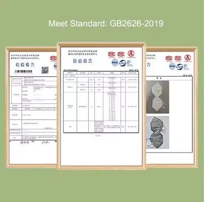High Quality Mining Work Woodworking Disposable EN149 Ffp1 Ffp2 Industrial Cup Shape Dust Mask with Filter
