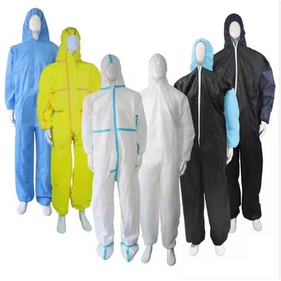 Disposable Standard Protective Coveralls Disposable Coverall Disposable Jumpsuit Waterproof suits