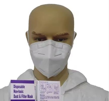 High Quality Mining Work Woodworking Disposable EN149 Ffp1 Ffp2 Industrial Cup Shape Dust Mask with Filter